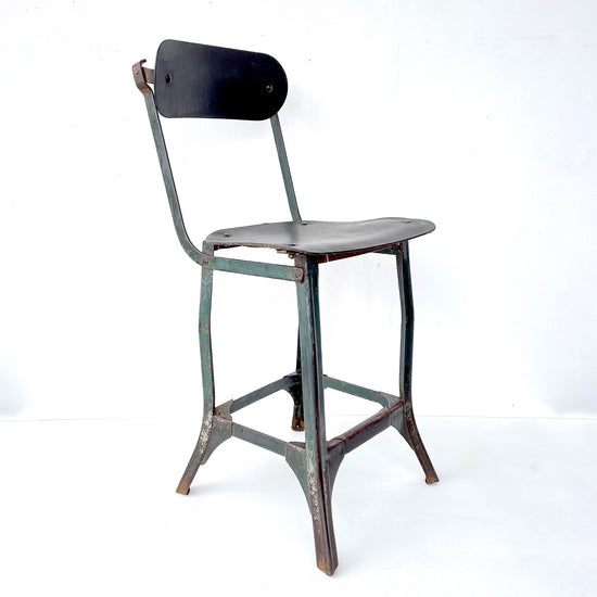 Mid Century ‘Tan-Sad’ Industrial Machinists chair - Sukie
