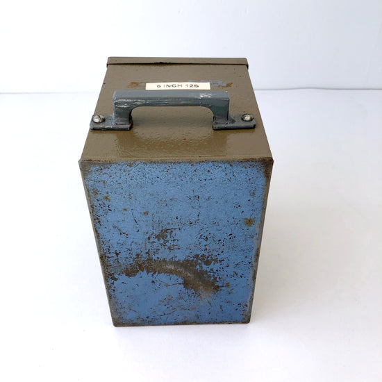 Vintage Metal Desk Tidy Storage Box - Sukie