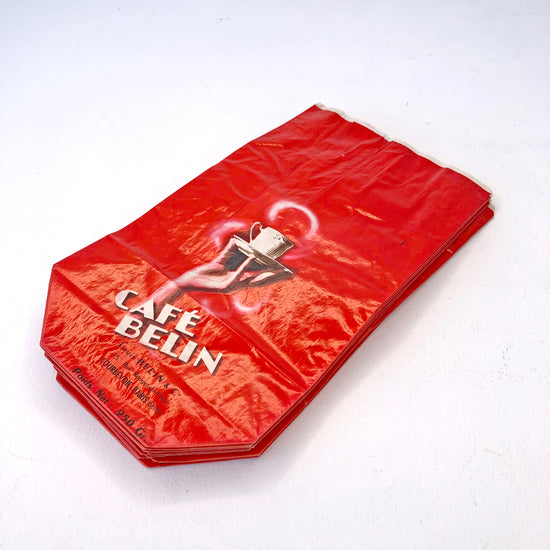 Set of 10 Original 1940’s ‘Café Belin’ Coffee Bags - Sukie
