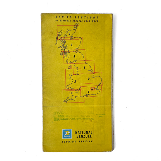 ‘National’ 1959 Road Map of Central & Greater London - Sukie
