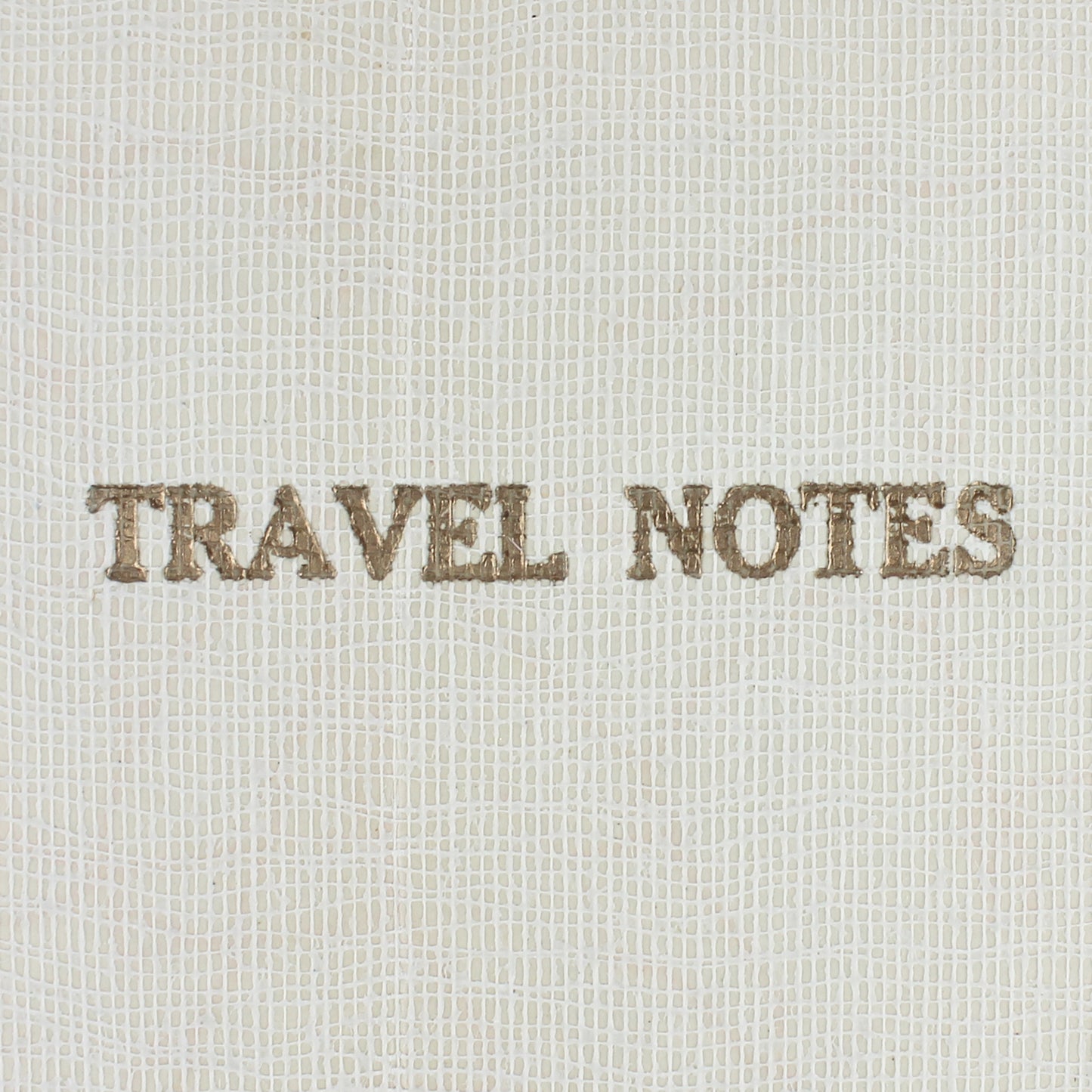 Linen Map Travel Notes with Green Binding - Sukie