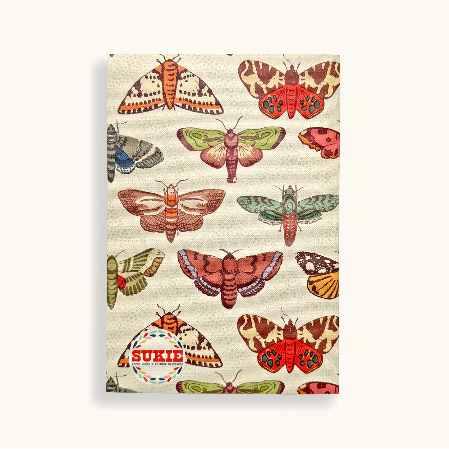 Personalised Notebook With Moth Cover - Sukie