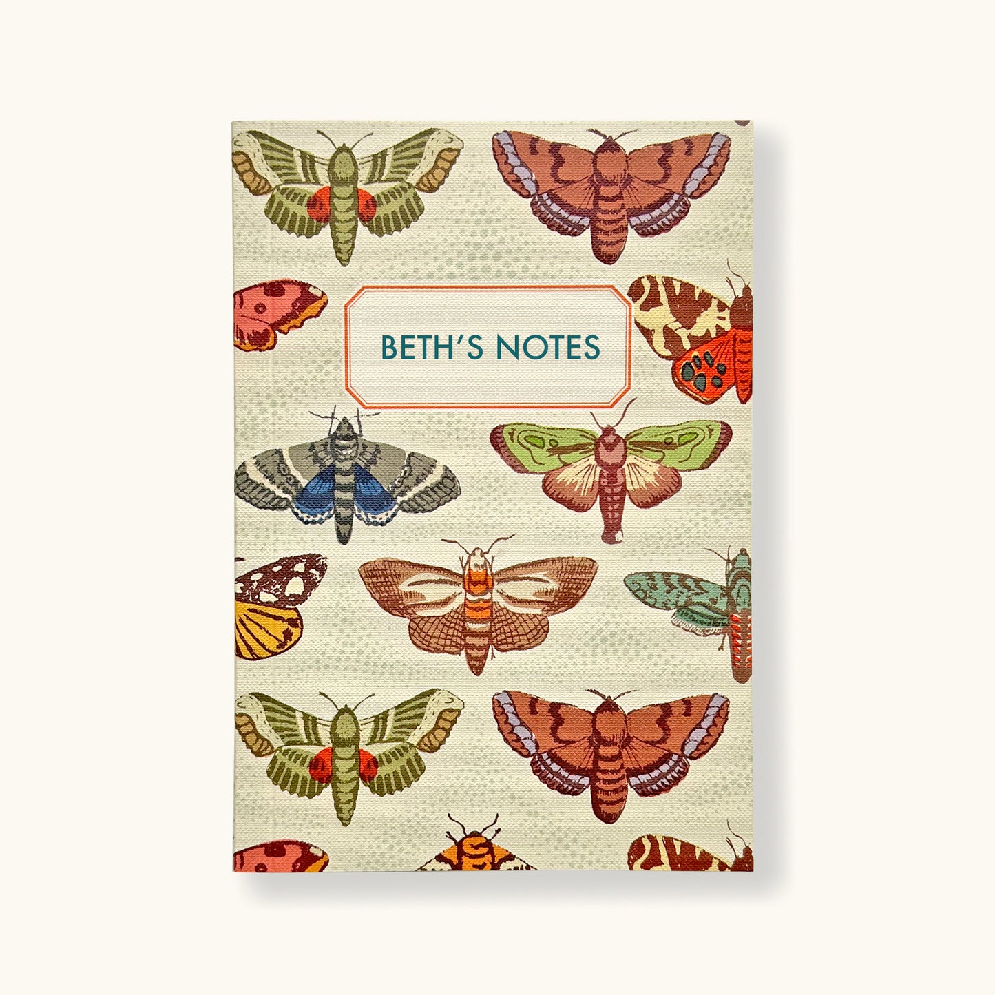 Notebook With Moth Cover - Sukie