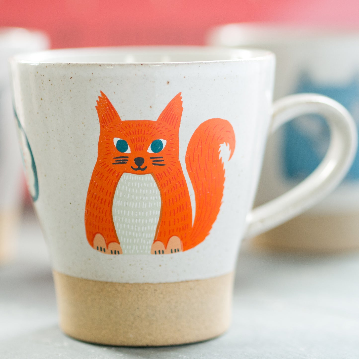 Ceramic Squirrel Mug - Anna Squirrel - Sukie