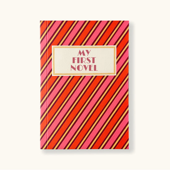 Striped Patterned Notebook - Sukie