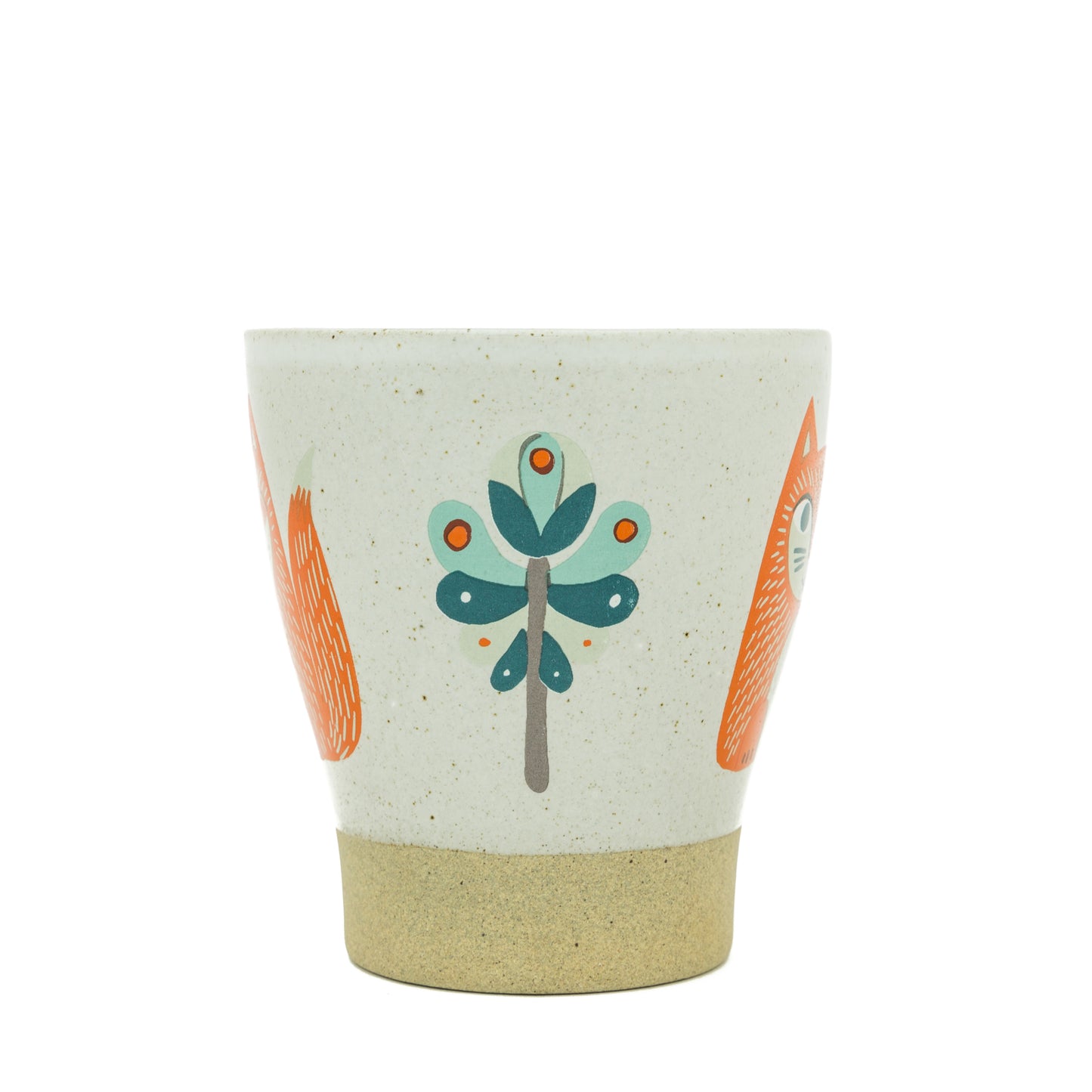 Ceramic Fox Mug - Mrs Fox Paws - Sukie