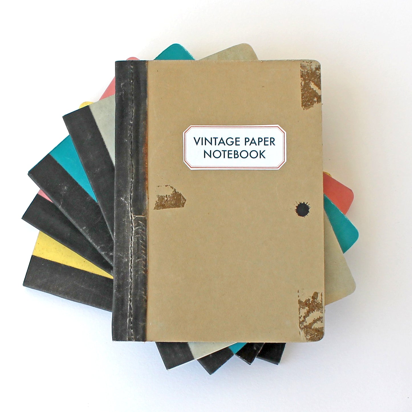Load image into Gallery viewer, Vintage Paper Notebook - Sukie
